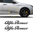 Alfa Romeo velká samolepka nápis set 2 ks