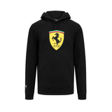 Scuderia Ferrari F1 volnočasová mikina s velkým logem černá