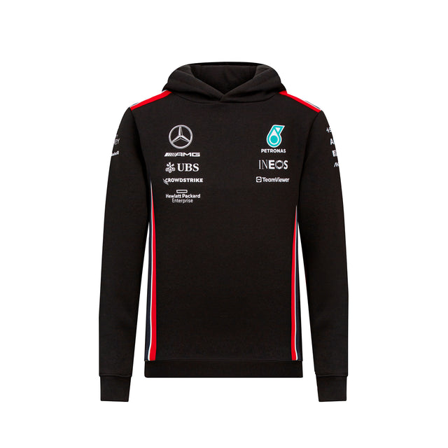 Mercedes AMG Petronas F1 dětská týmová mikina s kapucí AMG - 140 CM