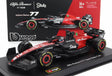 Model Alfa Romeo F1 C43 Bburago #77 Valtteri Bottas 2023 v měřítku 1:43 Signature