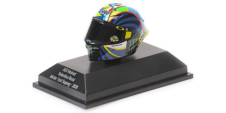 Model Minichamps přilby Valentino Rossi MotoGP test Sepang 2020