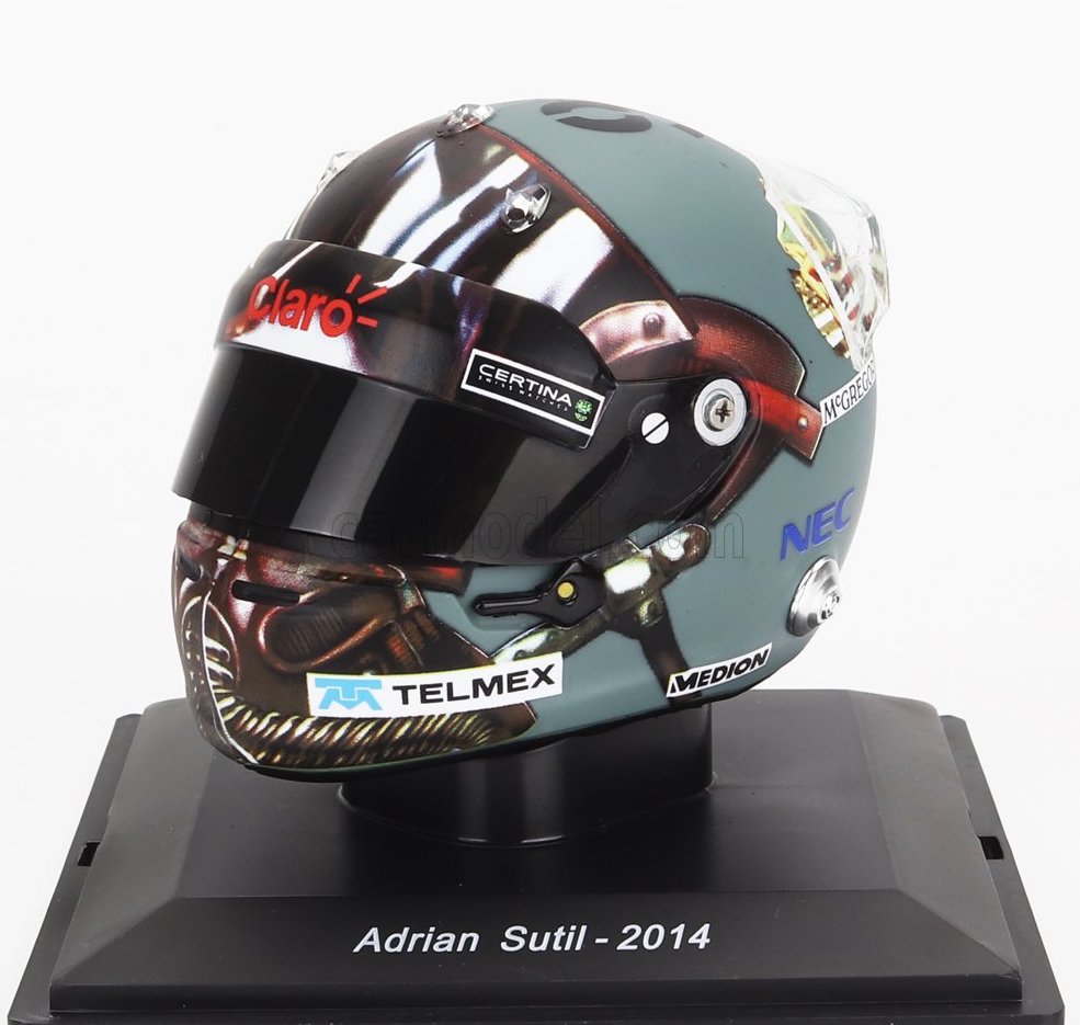 Model přilby Spark Adrian Sutil 2014