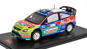Model IXO Ford Focus RS WRC č. 3 2009 Rally Sardinia M. Hirvonen
