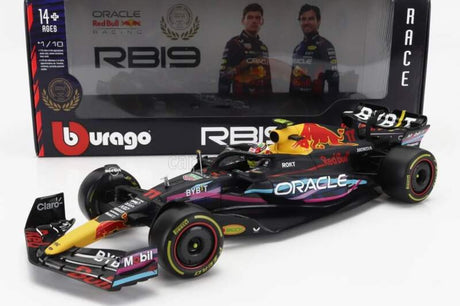 Model Red Bull F1 RB19 Bburago #11 Sergio Pérez, GP Miami 2023
