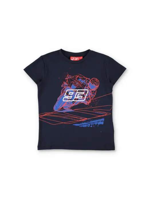 Dětské tričko Marc Marquez - Motorbike tmavě modré - 10-11 let