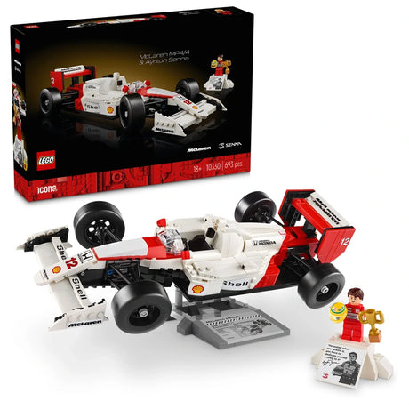 Stavebnice LEGO Icons 10330 McLaren MP4/4 & Ayrton Senna