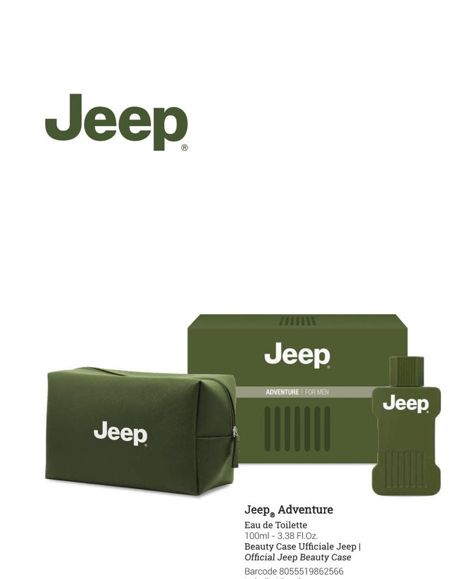 Jeep Adventure Eau De Toilette 100 ml + toaletní taška Jeep