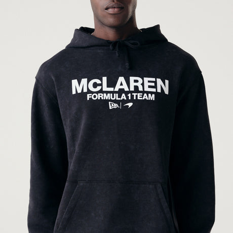 Volnočasová mikina McLaren F1 NE wordmark černá
