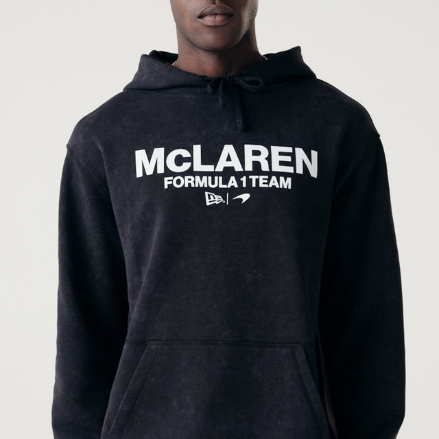 Volnočasová mikina McLaren F1 NE wordmark černá