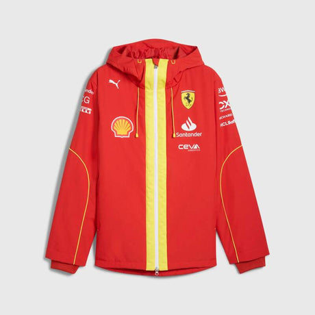 Týmová bunda PRO Scuderia Ferrari F1 červená