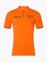 Volnočasová polokošile Max Vestappen MV1 oranžová