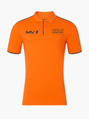 Volnočasová polokošile Max Vestappen MV1 oranžová