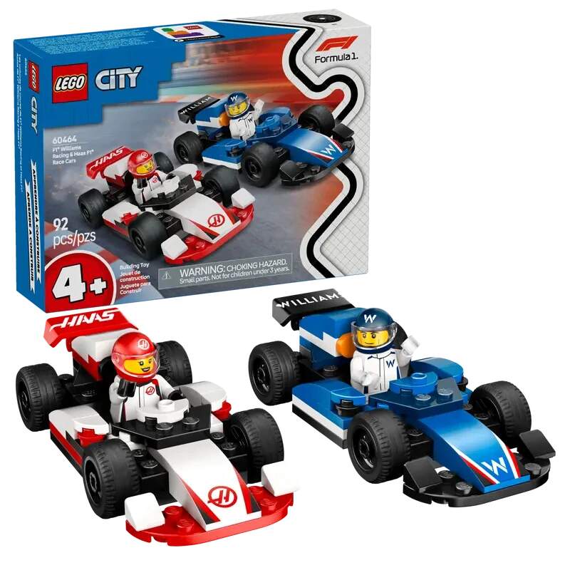 Stavebnice LEGO Haas/Alpine Formule 1 – edice City