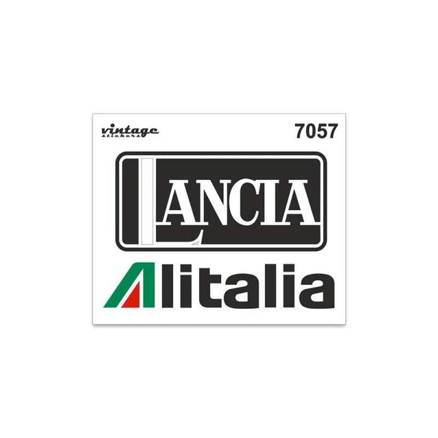 Samolepka Lancia Alitalia vintage