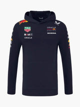 Týmová mikina s kapucí Oracle Red Bull Racing s logy sponzorů