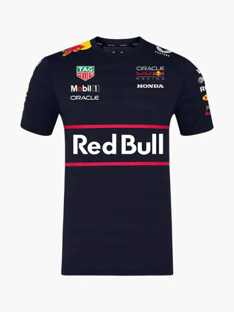 Týmové tričko Oracle Red Bull Racing s logy sponzorů