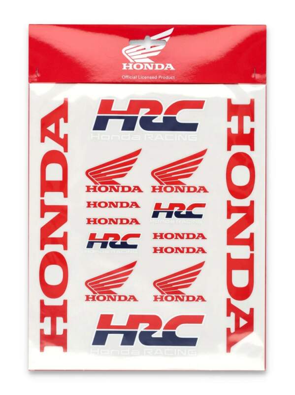 Velké balení samolepek Honda - HRC