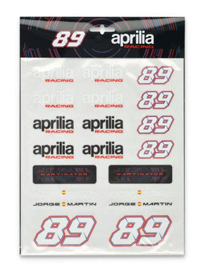Velké balení samolepek Jorge Martin - Aprilia