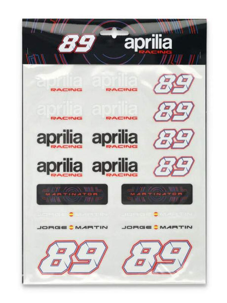 Velké balení samolepek Jorge Martin - Aprilia