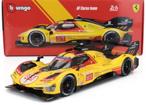 Model Bburago Ferrari 499P č. 83 Le Mans 2024 v měřítku 1:18, AF Corse