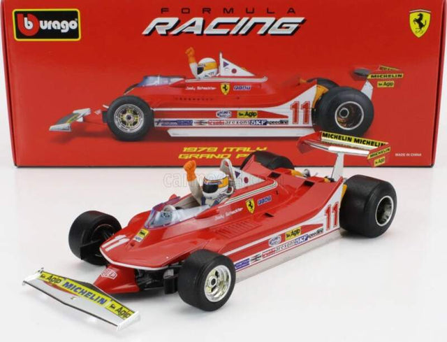 Model Ferrari F1 312T4 1979, GP Monzy, J. Scheckter