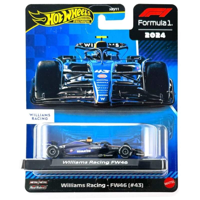 Model Hot Wheels F1 Premium – Franco Colapinto Williams Racing F1