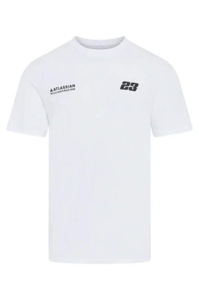 Fanouškovské tričko Alex Albon - Williams Racing F1 bílé - XXL