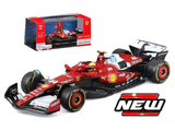 Model Scuderia Ferrari SF-25 BBurago #44 Lewis Hamilton 2025 v měřítku 1:43 Signature