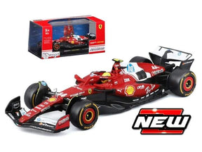 Model Scuderia Ferrari SF-25 BBurago #44 Lewis Hamilton 2025 v měřítku 1:43 Signature