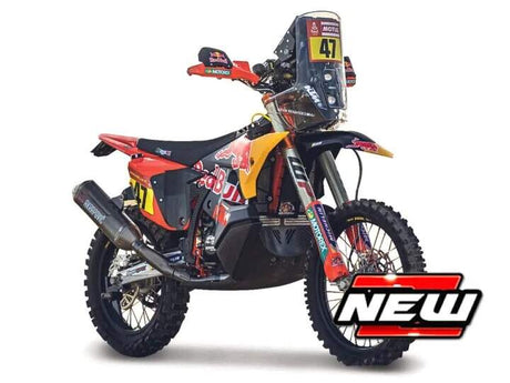 Model motocyklu Red Bull KTM 450 Rally Dakar 2024 Kevin Benavides č. 47