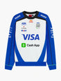 Týmová mikina Visa Cash App Racing Bulls s logy sponzorů – Team Edition
