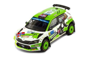Model IXO Škoda Fabia Rally2 EVO #21 A.Mikkelsen - T.Eriksen Rally Estonia 2022