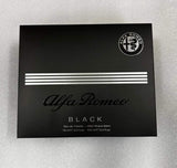 Alfa Romeo Black Eau De Toilette 75 ml + After Shave balzám 100 ml dárková sada