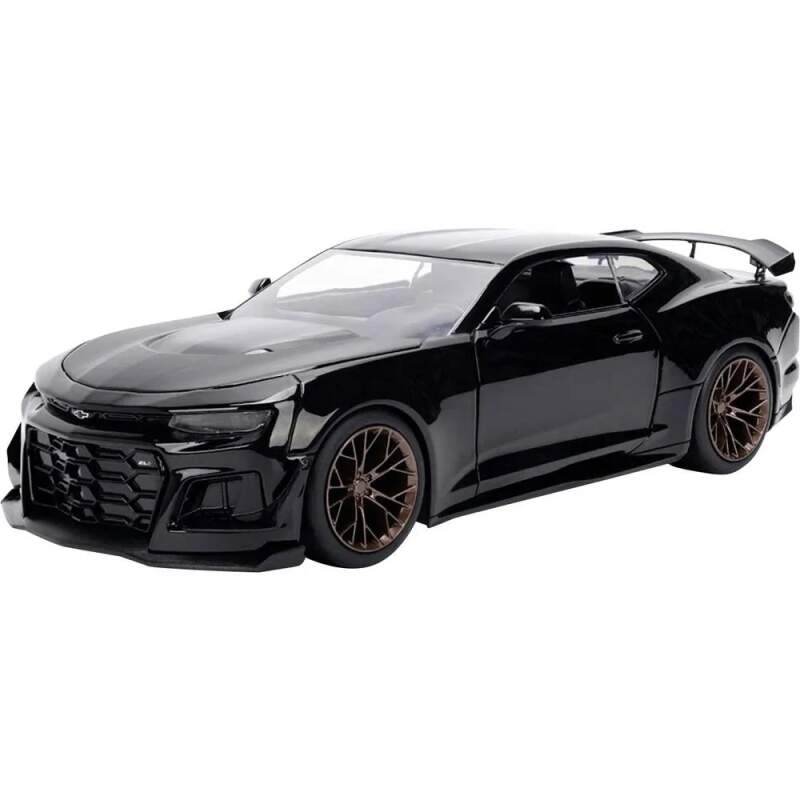 Model Chevrolet Camaro 2024 ZL1 1LE černý - Rychle a zběsile