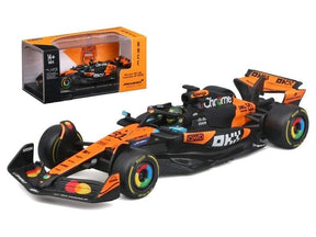 Model McLaren F1 MCL39 BBurago #81 Oscar Piastri 2025 v měřítku 1:43 Signature