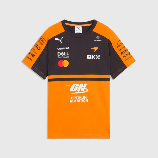Dětské týmové tričko McLaren F1 x Puma s logy sponzorů – Team Edition