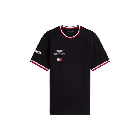 Černé tričko Cadillac F1 x Tommy Hilfiger - týmová edice