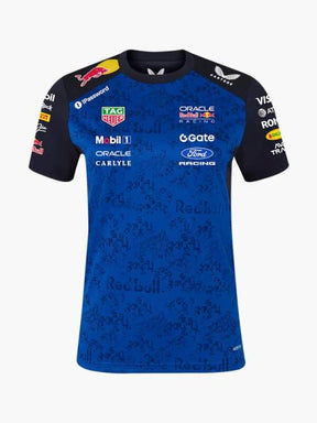 Dámské tričko Oracle Red Bull Racing s logy sponzorů - týmová edice