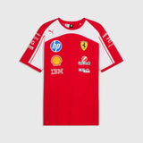 Tričko Scuderia Ferrari F1 x Puma s logy sponzorů - týmová edice