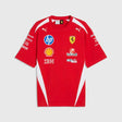 Tričko Scuderia Ferrari F1 s logy sponzorů x Puma - DRIVERS edice