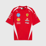 Tričko Scuderia Ferrari F1 s logy sponzorů x Puma - DRIVERS edice