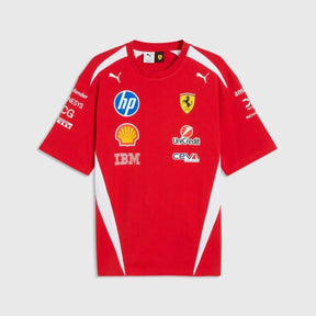 Tričko Scuderia Ferrari F1 s logy sponzorů x Puma - DRIVERS edice
