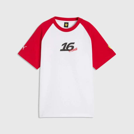 Dětské tričko Charles Leclerc Scuderia Ferrari F1 x Puma - fanouškovská edice - 140 CM