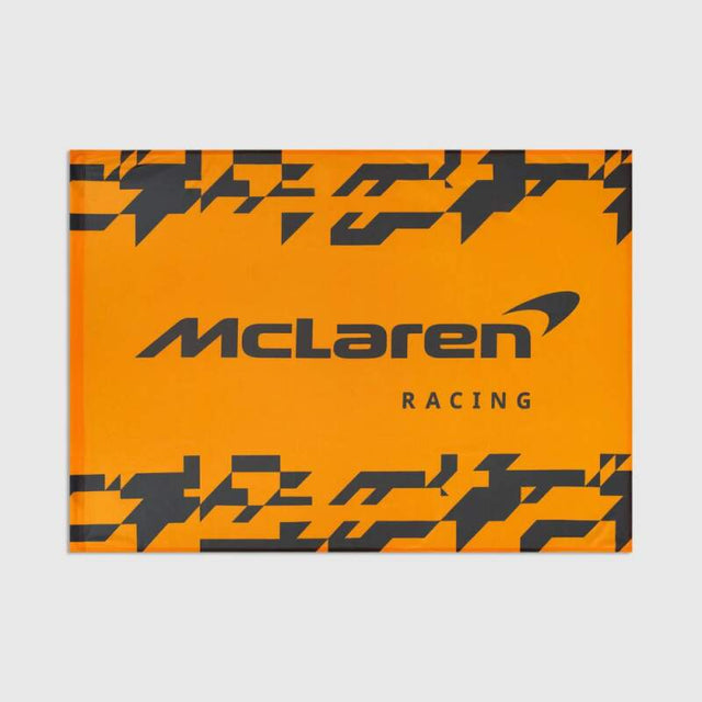Vlajka McLaren F1 s logem oranžová