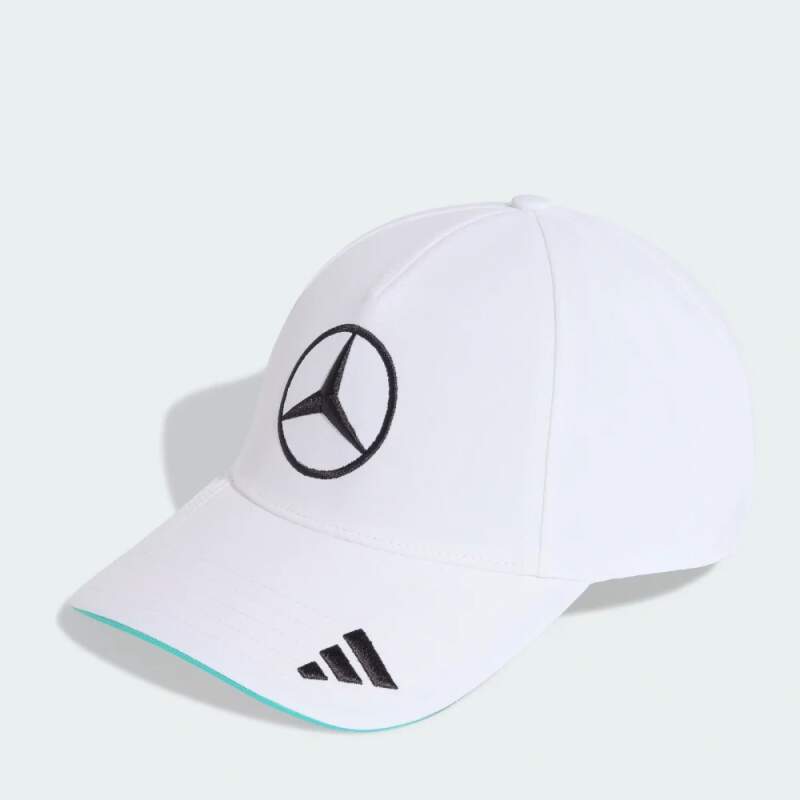 Bílá kšiltovka Mercedes AMG Petronas F1 x Adidas - týmová edice