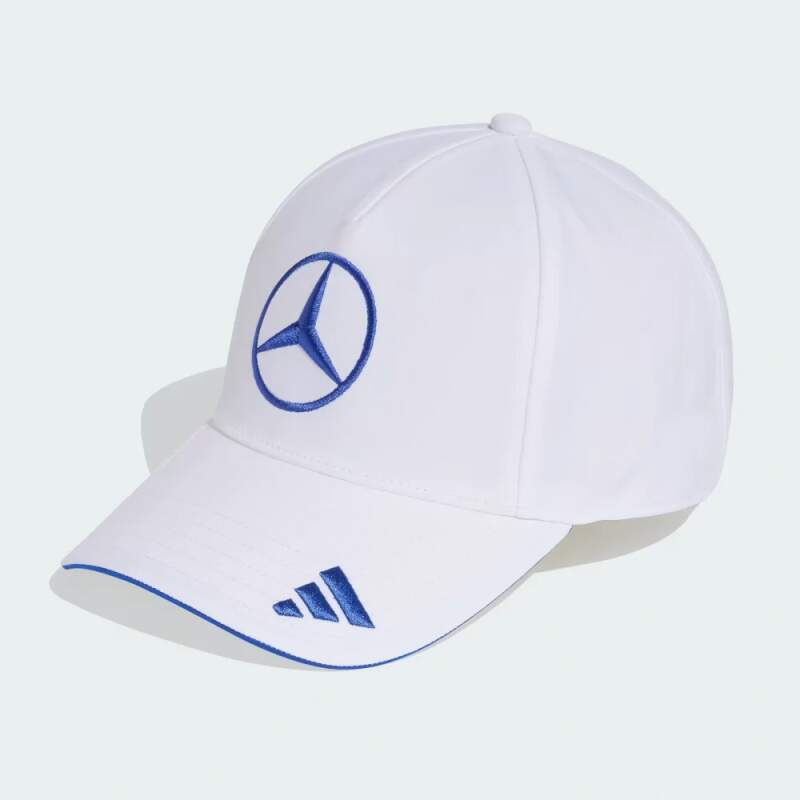 Bílá kšiltovka Kimi Antonelli Mercedes AMG Petronas F1 x Adidas - týmová edice