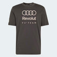 Tričko Audi Revolut F1 šedé x Adidas - volnočasová edice