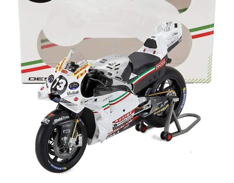 Model NZG MotoGP - Ducati GP23 Alex Marquez v měřítku 1:12 - edice San Marino GP