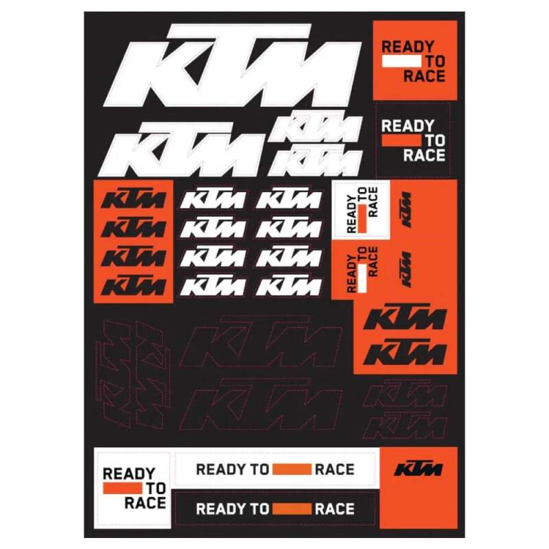 Arch samolepek KTM Racing - Ready To Race