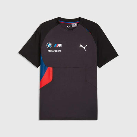Týmové tričko BMW Motorsport x Puma - černé
